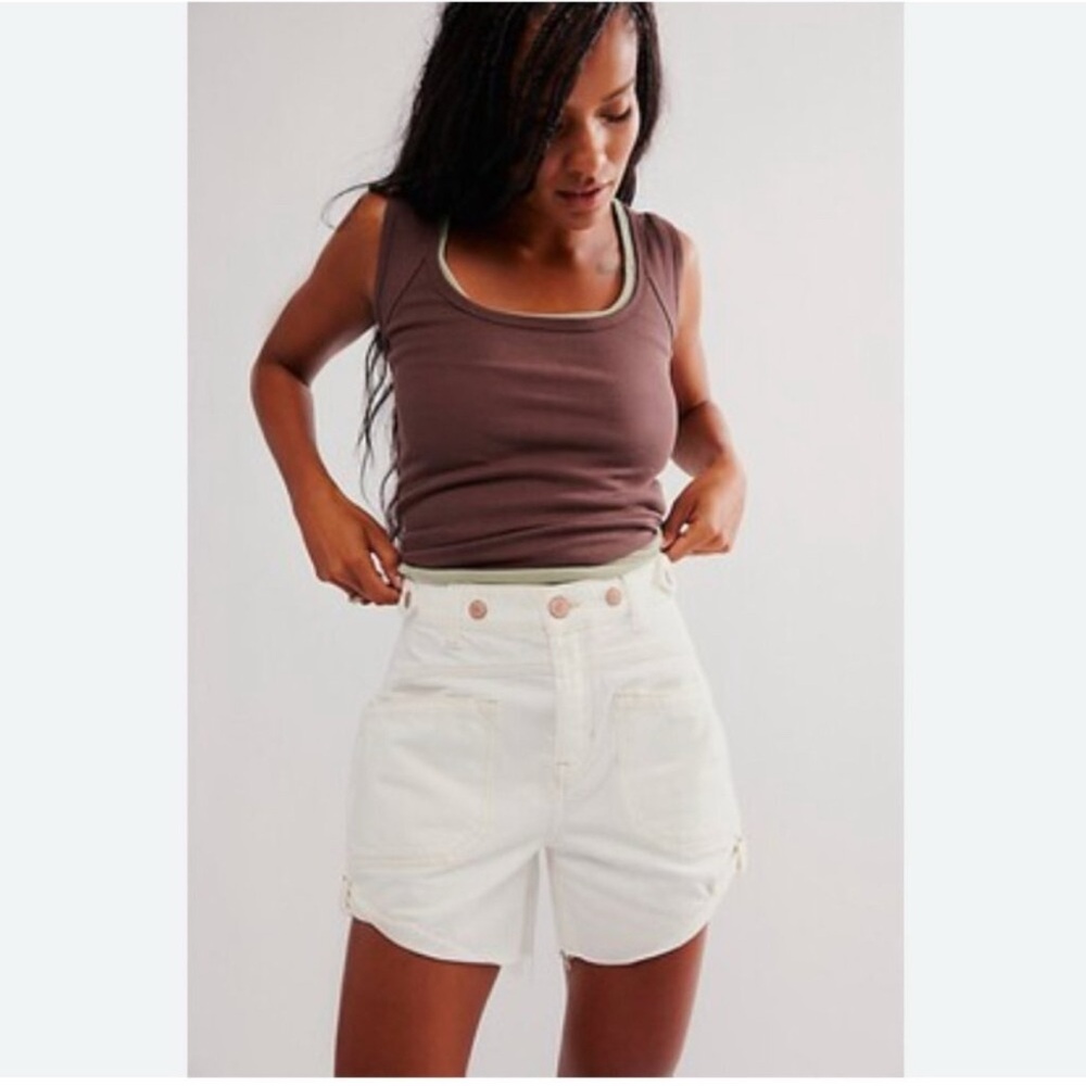 ☀️NWT WE THE FREE/FREE PEOPLE
PALMER SHORTS SUMMER MUST❗️Sz.25